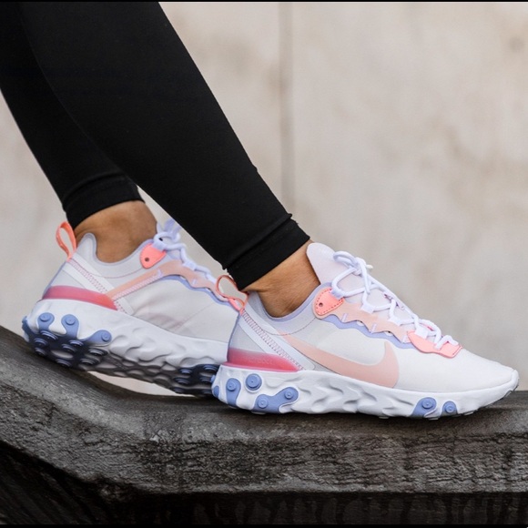 nike react element 55 peach